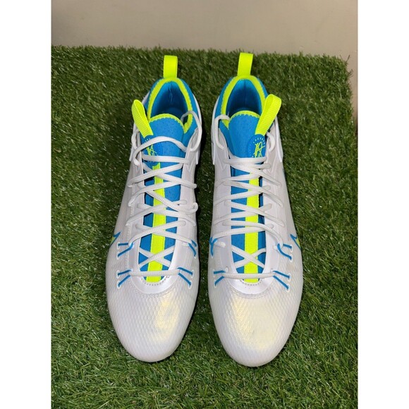Nike Alpha Huarache 9 Elite Low LAX SE Lacrosse Cleats Mens Size 13 White NEW main image 5